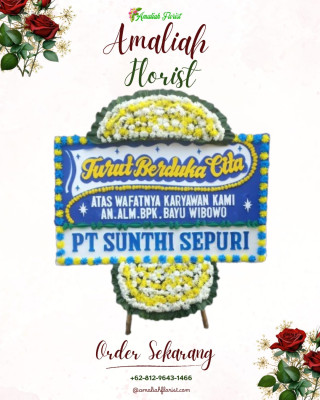 Papan Bunga Duka di Nunukan