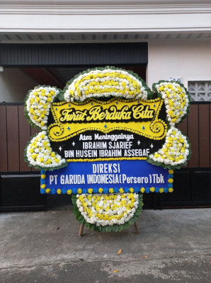 Papan Bunga Duka di Nunukan