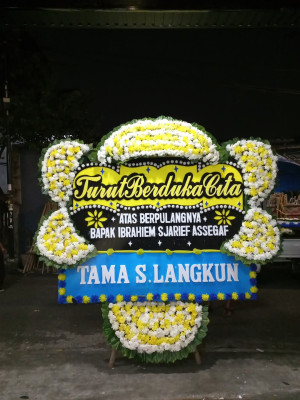 Papan Bunga Duka di Nunukan